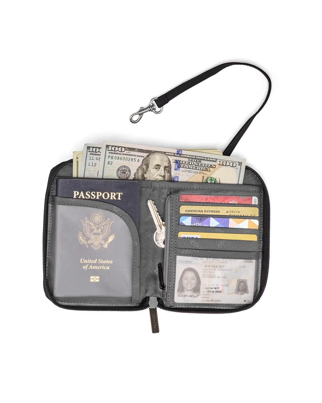 Convertible Crossbody + Zipsafe Travel Organizer - Image 13