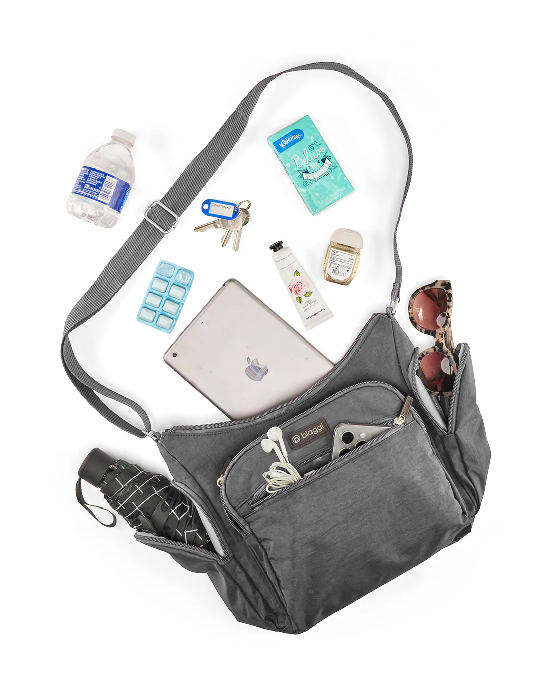 On-The-Go Hobo + Zipsafe Travel Organizer - Image 17