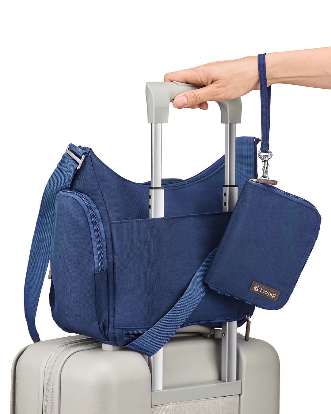On-The-Go Hobo + Zipsafe Travel Organizer - Image 9